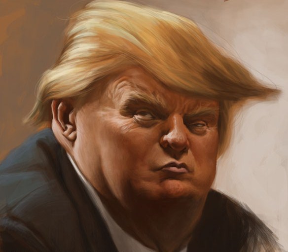Donald-Trump-Caricature